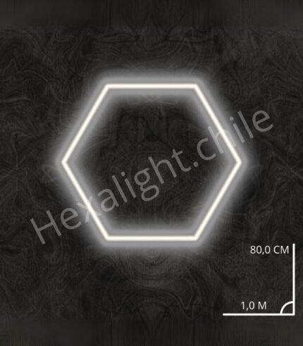 1 Hexagon LED Light Set – 40" x 32" (100 cm x 80 cm)